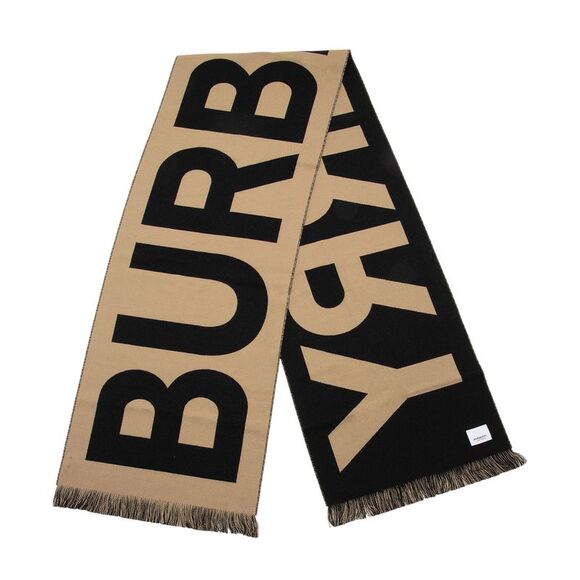 Burberry Wool Logo Scarf - Picture 1 of 4